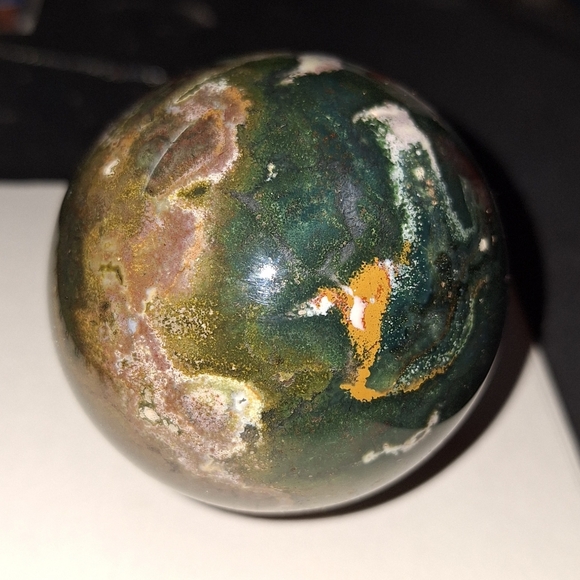 Ocean Jasper sphere - Picture 3 of 9